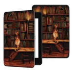 Etui graficzne Smart Case do Kindle Paperwhite 4 (Library Girl)