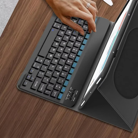 Etui z magnetyczną klawiaturą Bluetooth do Redmi Pad SE 8.7 CFRPSE87 (Czarne)