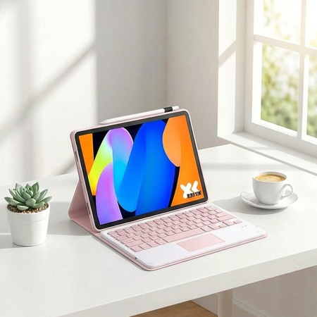 Etui i KLAWIATURA do Lenovo Idea Tab 11" ZAFR0378PL TB336FU TB336ZU 2025, różowe