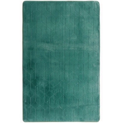 Dywan STRADO Rabbit 3D pluszowy miękki jak królik 140x200 BottleGreen