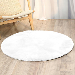 Rabbit Strado 150x150 White (White) round rug