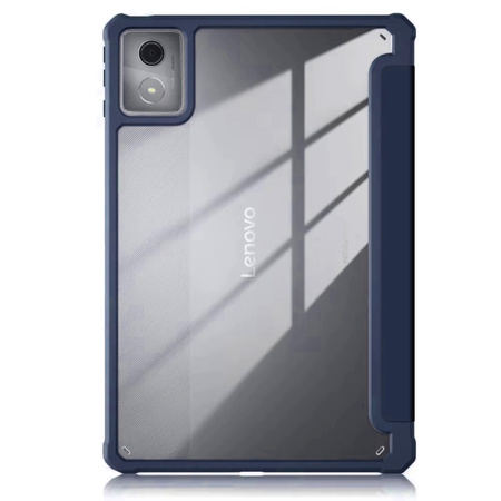 Etui z podstawką Clear Pencil do Lenovo Tab K11 Plus 11.45" TB352FU (Granatowe)