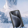 Etui wodoodporne IP68 360+ pasek do Galaxy A35 5G (Czarne)
