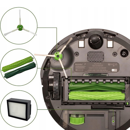 KIT XL Brushes filters accessories iRobot ROOMBA I7 I3 I5 I6 I8 E5 E6 E7