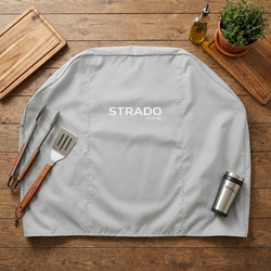 Strado Pokrowiec na Grill 170x60x117 - Silver