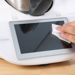 Szkło hartowane do Thermomix TM6 zestaw - ochrona ekranu 9H, pełne pokrycie, oleofobowe