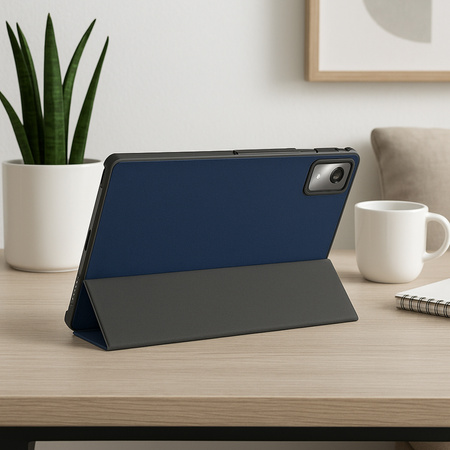 Etui Smart z klapką do Lenovo Tab K11 Plus 11.45" TB352FU (Granatowe)