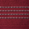 Gruby bawełniany ręcznik Fiore 50x90 500g/m2 Eurofirany (Czerwony)