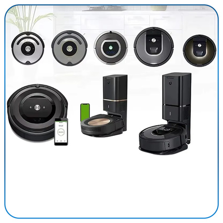 Kółka opony 4 szt do iRobot Roomba 500 600 700 800 I4 I5 I6 I7 E5 E6 J7 S9