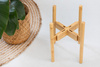 Kwietnik stojący REGULOWANY 25-36 drewniany stojak na kwiaty rośliny NEST
