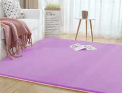 Dywan Rabbit 140x200 cm, fioletowy Lavender - miękki do salonu i sypialni