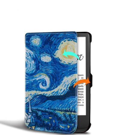 Etui graficzne do Pocketbook Lux 4/5 627/628 (Owl)