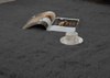 Shaggy Strado room carpet 180x260 GreyNight (Dark grey)
