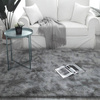 Dywan Shaggy Ombre 60x120 cm, jasnoszary - miękki do salonu i sypialni