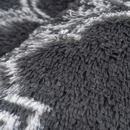 Dywan do salonu shaggy DECOR antypoślizgowy miękki puszysty modny 160x220 Grey Lantern