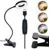 Lampa biurkowa LED z klipsem DML5, czarny