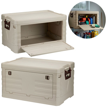 Składana skrzynka do przechowywania 55l 53x35x29cm duża pojemna kempingowa