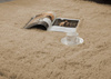 Shaggy Strado rug 160x200 CappuccinoCamel (Light brown)