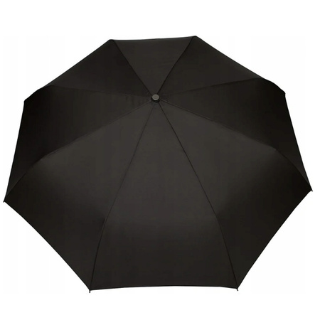 PARASOLKA kieszonkowa składana automatyczna pokrowiec lekka męska damska, czarna