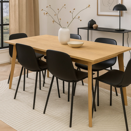 Dywan 140x200 do salonu pętelkowy duży japandi nowoczesny ciężki gruby POLO, szary