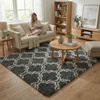 Dywan do salonu shaggy DECOR antypoślizgowy miękki puszysty modny 120x170 Grey Lantern