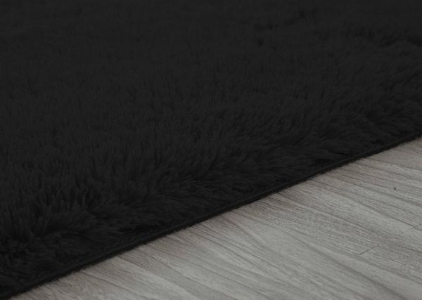 Shaggy Strado room carpet 80x150 BlackSky (Black)