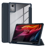 Etui z podstawką Clear Pencil do Lenovo Tab K11 Plus 11.45" TB352FU (Granatowe)
