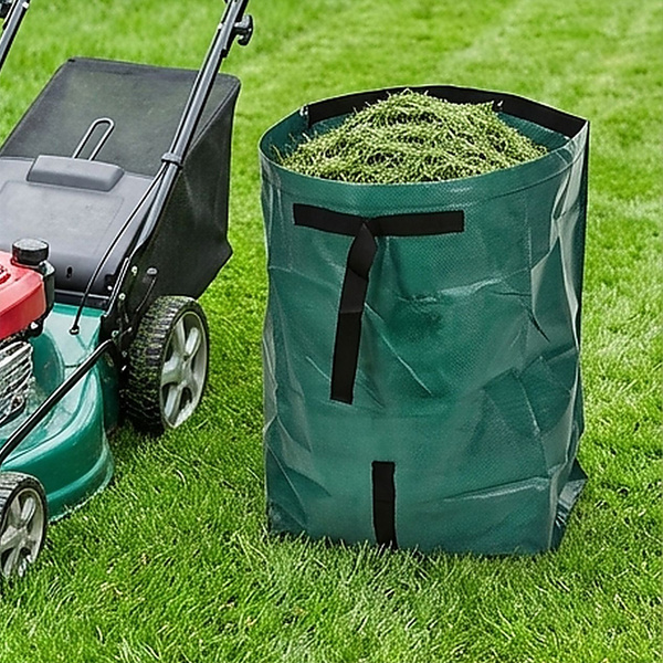Worek kosz ogrodowy z uchwytami mocny na odpady liście trawę gałęzie 175L