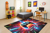 Dywan gamingowy 3D Strado LET'S PLAY 100x150 cm nowoczesny do pokoju gracza
