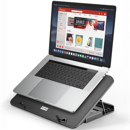 Strado Podkładka chłodząca do Laptopa LCP6 - Black