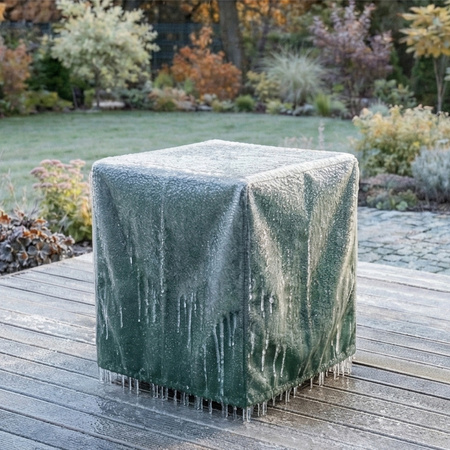 Pokrowiec na krzesła ogrodowe wytrzymały wodoodporny plandeka 68x68x105