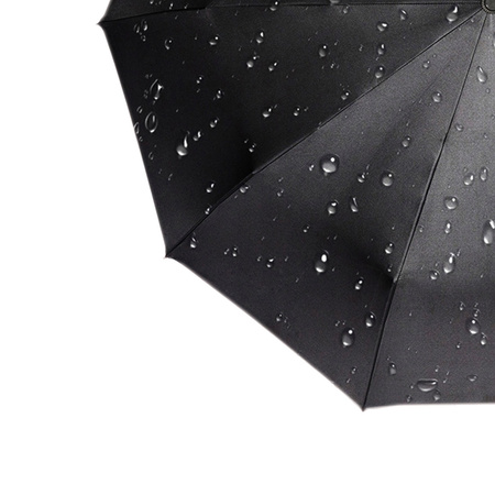 PARASOLKA kieszonkowa składana automatyczna pokrowiec lekka męska damska, czarna