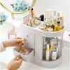 Casket Maya white organizer with door for jewelry and cosmetics modern large XXL trunk