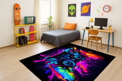 Dywan gamingowy 3D ColorPad 100x150 cm - nowoczesny wzór 3D do pokoju gracza