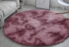 Shaggy Ombre Strado Round Carpet 120x120 OmbreRed (Red)
