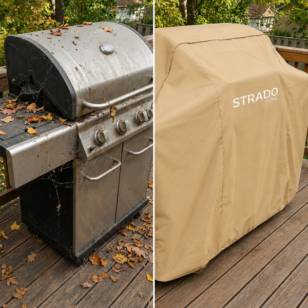 Strado Pokrowiec na Grill 145x61x117 - Beige