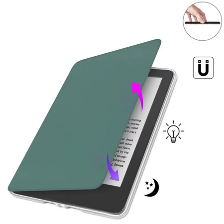 Etui Acrylic Kindle Paperwhite 6/ Colorsoft/ Signature Edition - Black