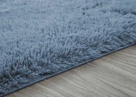 Shaggy Strado 60x90 SilverFur Carpet (Light Gray)
