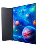 3D Strado Galaxy carpet 120x170 cm with space theme for youth room or gamer room