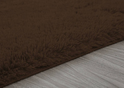 Shaggy Strado 60x90 DarkCoffee rug (Dark brown)