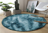Shaggy Ombre Strado 160x160 Round Carpet OmbreNavy (Dark Blue)