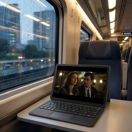 Etui i KLAWIATURA do Lenovo Idea Tab 11" ZAFR0378PL TB336FU TB336ZU 2025, black