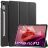 Etui Smart Case do Lenovo Tab P12 TB370 (Czarne)