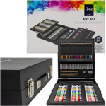 Paint drawing set in a wooden case 174 el.