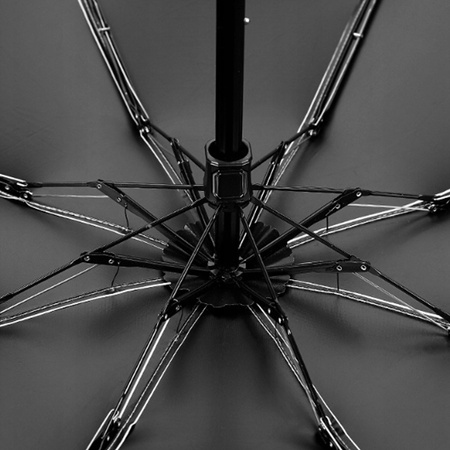 PARASOLKA kieszonkowa składana automatyczna pokrowiec lekka męska damska, czarna