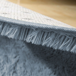 Shaggy Strado 60x90 SilverFur Carpet (Light Gray)