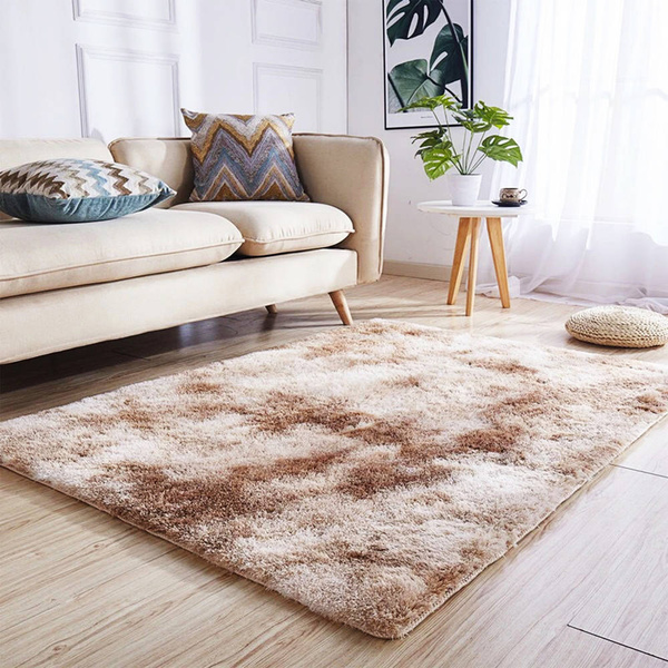 Dywan Ombre Shaggy 200x250 cm, beżowy OmbreCamel - miękki do salonu i sypialni