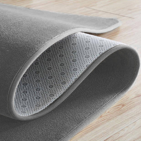 Dywan Polar antypoślizgowy nowoczesny puszysty modny salon 140x200, szary