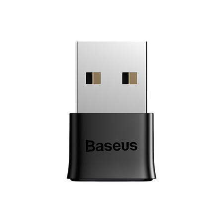 Mini adapter Bluetooth Baseus BA04 USB 5.0 do komputera (Czarny)