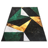 NOVO Strado modern carpet for living room marble pattern velvet Green Marble 120x160 cm
